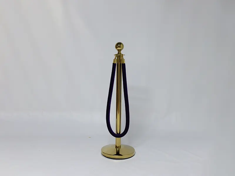 1.5MTR-Q ROPE-BLACK WITH GOLD HOOKS-QRBG.5MTR-Q ROPE-BLACK WITH GOLD HOOKS-QRBG