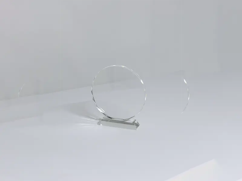 Crystal Award Trophy
