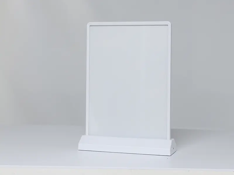 A5-LB TABLE TOP WITH WHITE BASE -WHITE-LB-TTWB-A5