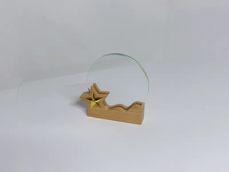 Crystal Award Trophy