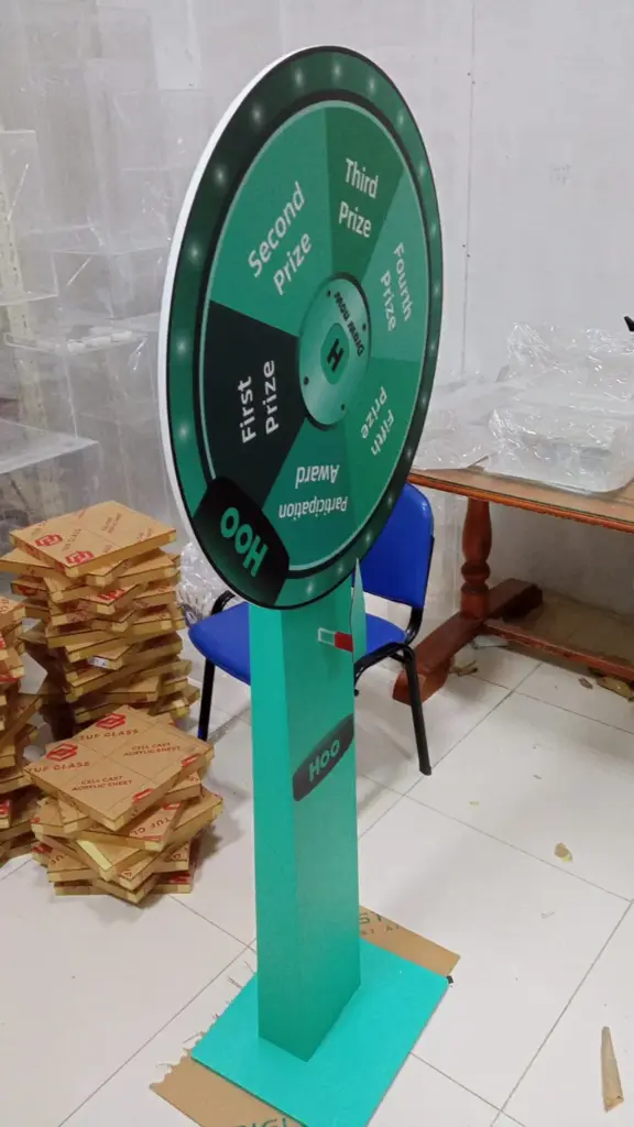Spinning Wheel Stand