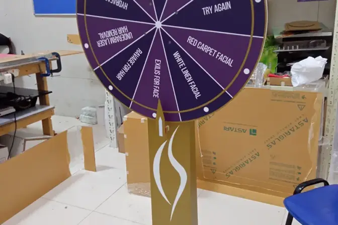 Spinning Wheel Stand