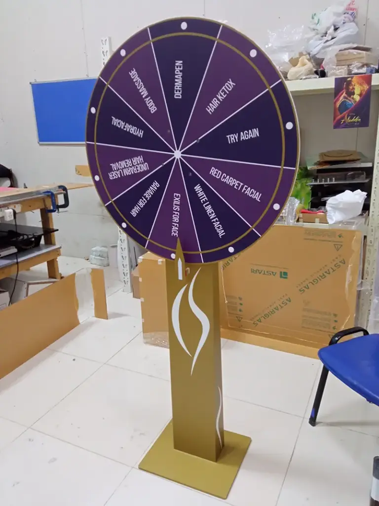 Spinning Wheel Stand
