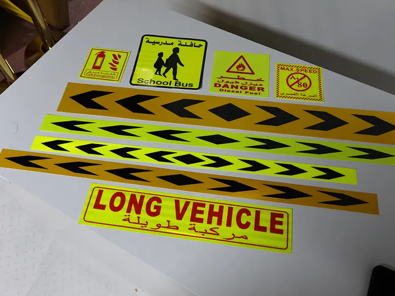 VEHICLE STICKERS